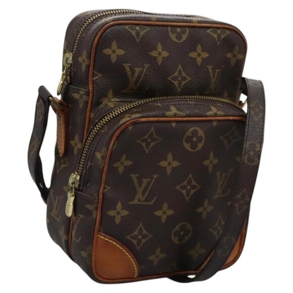 LOUIS VUITTON Monogram Amazon Shoulder Bag M45236 LV Auth PP440 - Picture 1 of 16
